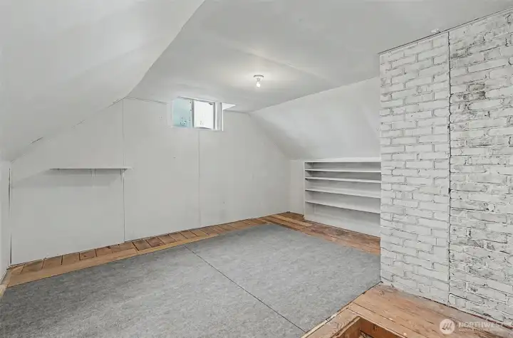 Finished attic