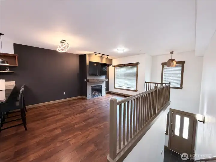 Living Room with wide open space