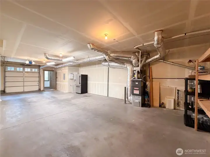 Newer furnace, water heater, and Central A/C