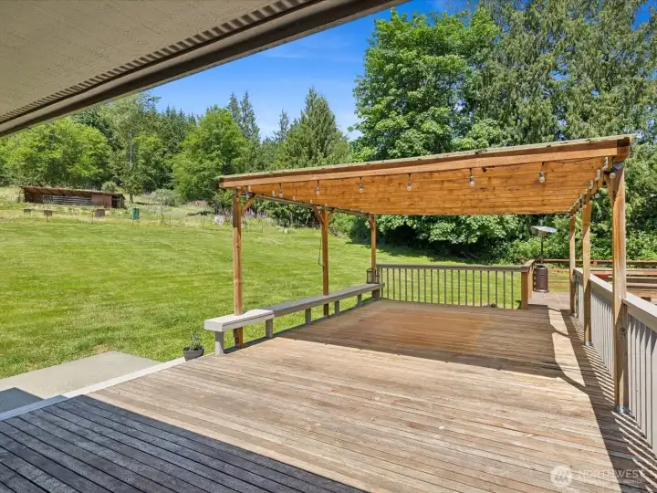Deck off Primary - Wraps around home