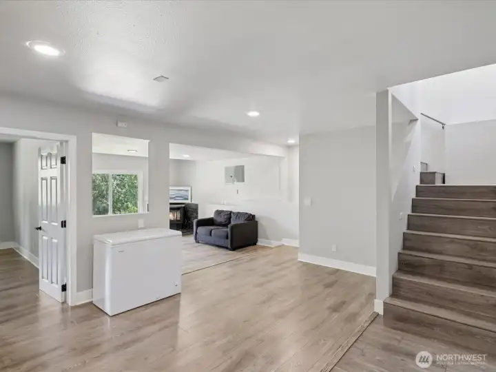 Finished basement