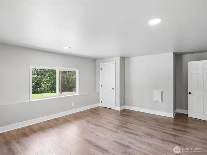 Over Sized Second Bedroom Downstairs