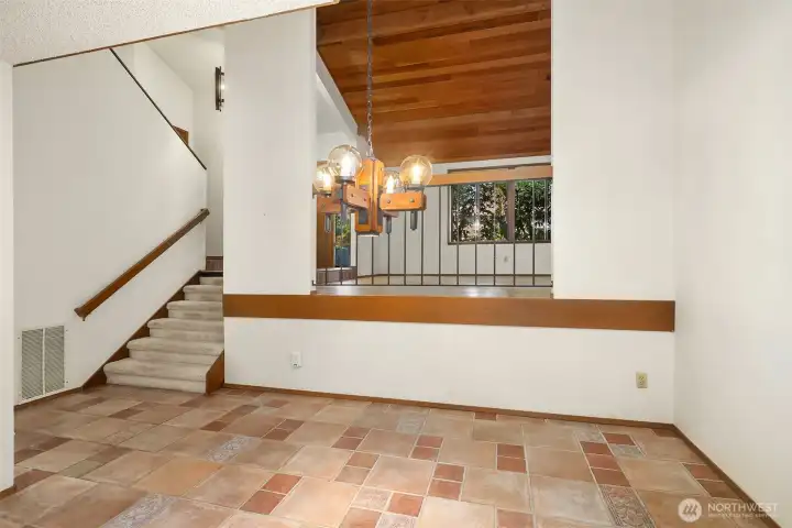 Looking back at the formal living room and its inviting layout. Looking back at the formal living room and its inviting layout.