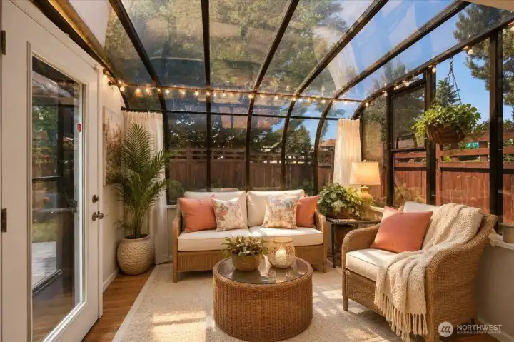 Virtually Staged Sunroom! Virtually Staged Sunroom!