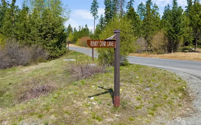 Rinky Dink Lane at Suncadia.