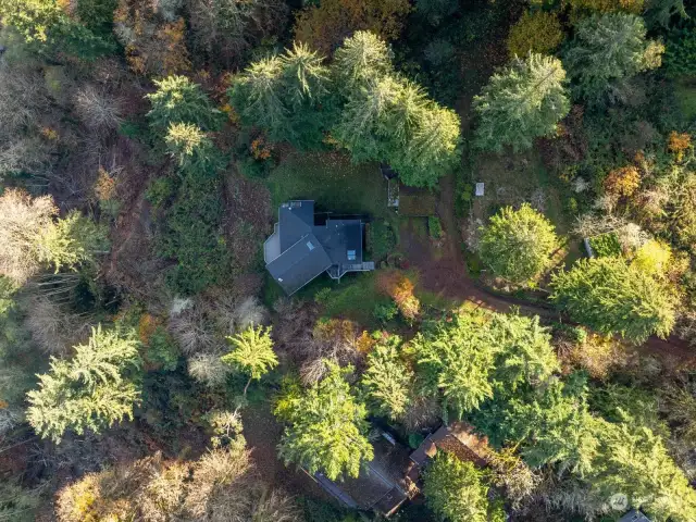 Just a portion of the 2.5 acres you can call home