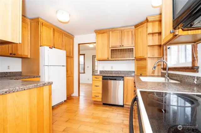 Tastefully updated kitchen