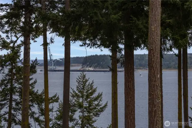 Closer look at Indian Island.