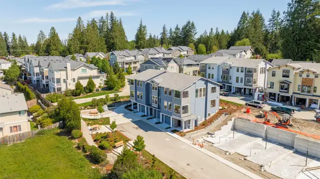 Welcome to Sunset Court. 11 luxury townhouses sold as Single family. Own the building and Land. Low HOA dues! Pictures depict a previously built home similar to the home going to be built on this lot. Floor plans, Elevations, colors, upgrades & materials may be different.
