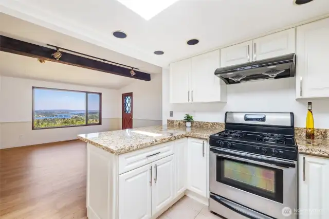 Kitchen w/Stainless Appliances