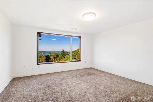 Downstairs Bedroom w/view