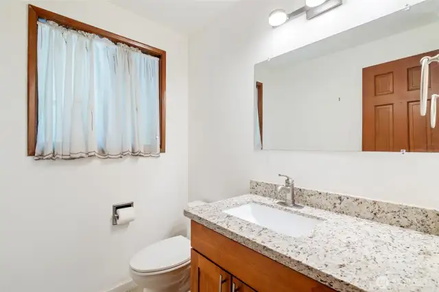1/2 Bath Off Dining Room