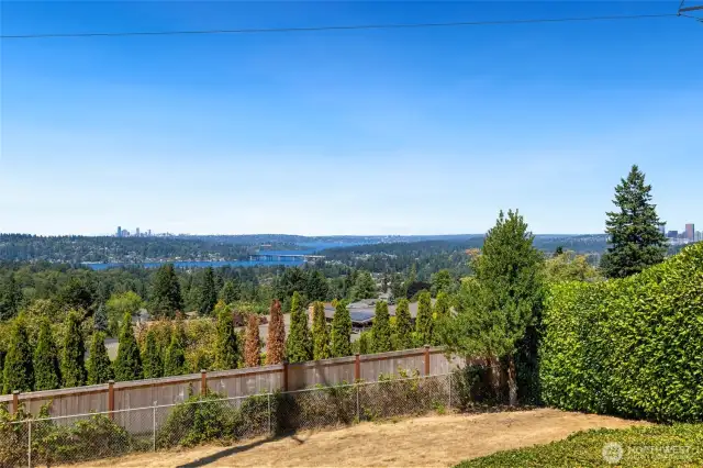 View from patio