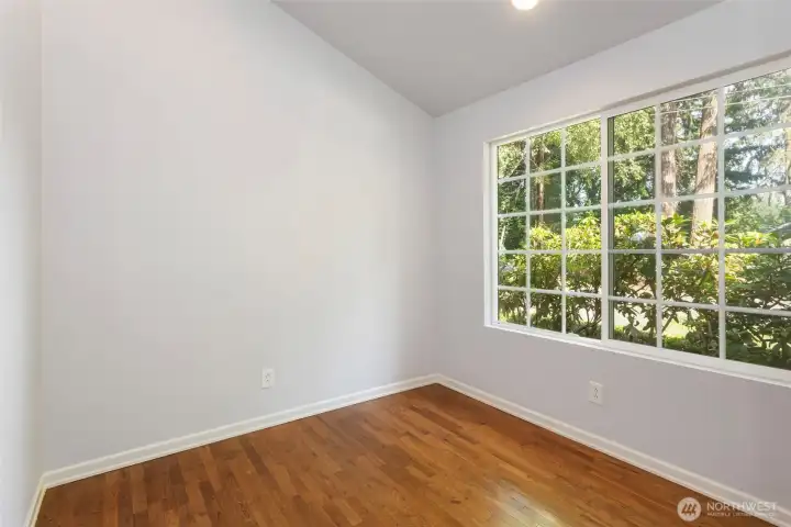 One of the secondary bedrooms