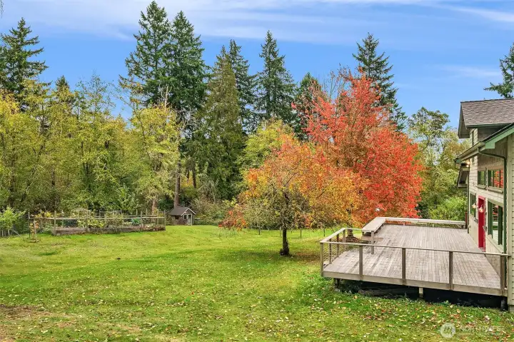 Looking east, territorial views from every corner.