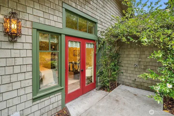 Own the outdoor shower. It’s a sacred routine, to start or end a day outside in private, quiet reverence as you do an everyday task.