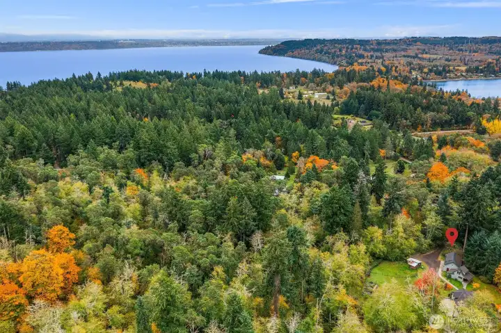 Looking Southwest towards the Burton Peninsula