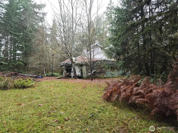 The house that was started years ago.