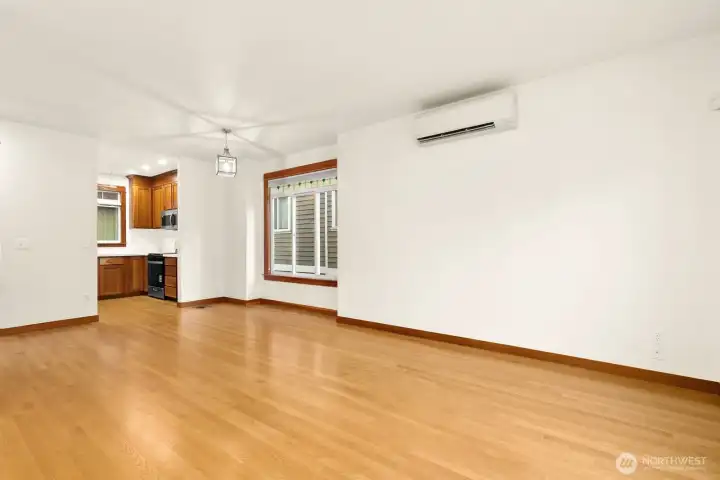 Dining room area. New interior paint throughout.