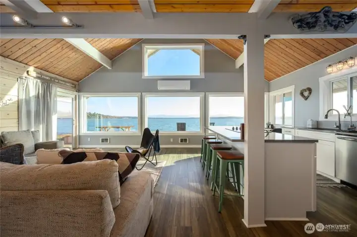 Spacious, open layout