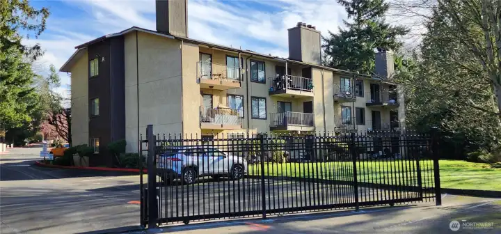 New security gate installed. Enhanced property protection.