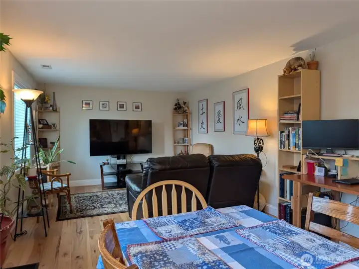 Dining area to Living room