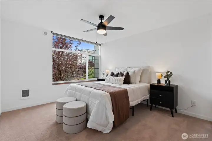 Bedroom on the second floor.