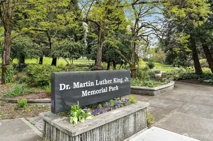 MLK Memorial Park.