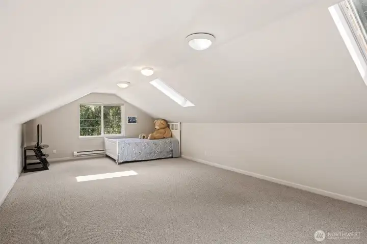 Fourth bedroom/Bonus room here perfect for guest room, MIL room or whatever your needs.