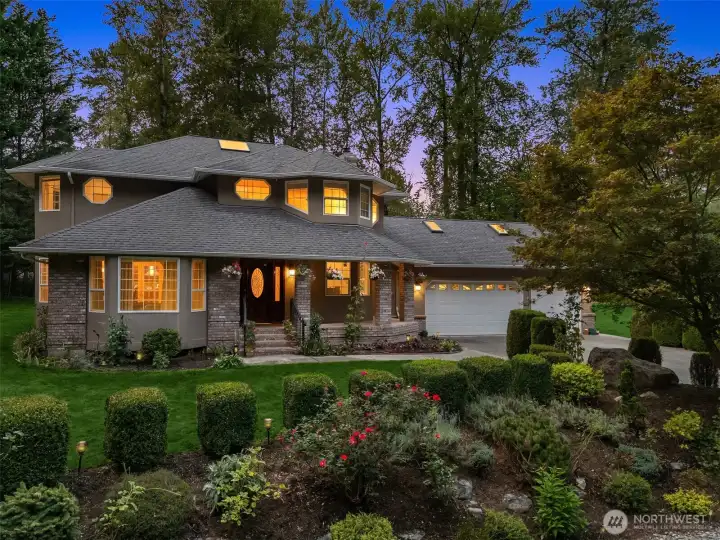 Welcome to this 6.84 Acre Woodinville Estate with singular privacy and serenity! Bordered on two sides by Basset Pond Natural Area, explore dream lifestyles you never knew you could have: Equestrian estate? Hiking trails? Private outdoor dining venue? Only your dreams can limit the opportunities.
