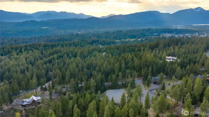 26 Coralbell Lane, you can see the building pad in the middle close to the bottom of the picture.