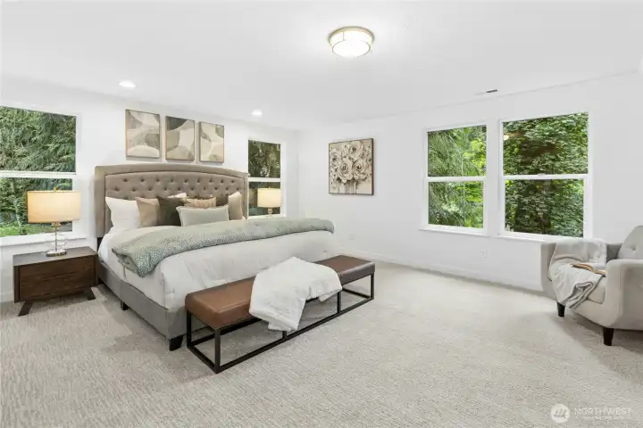 Upstairs bedroom or could be entertainment room!