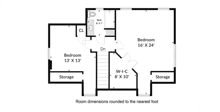 2nd level floorplan