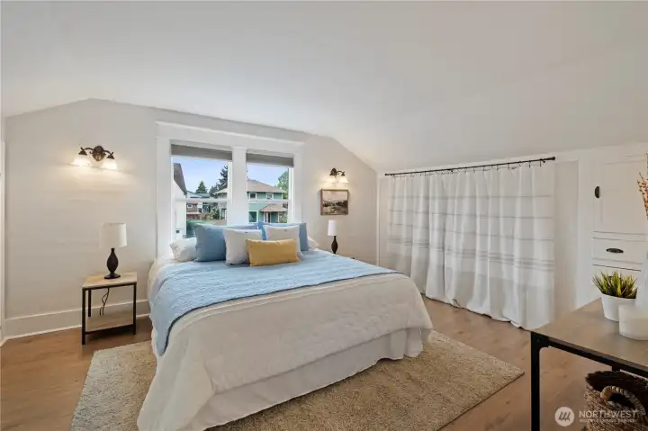 Large bedroom on the second floor