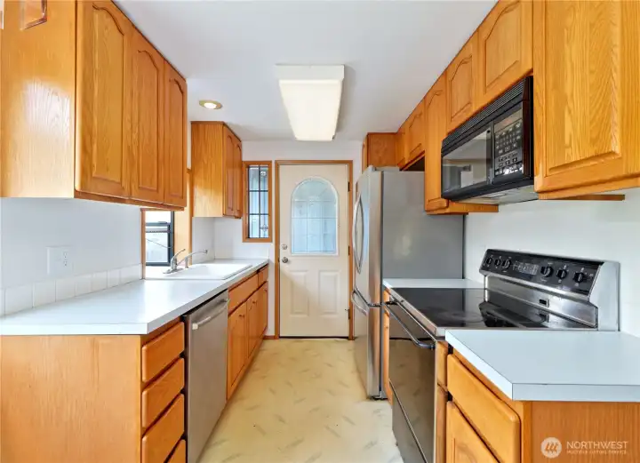 Galley kitchen