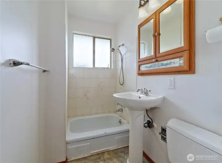 Hall bath