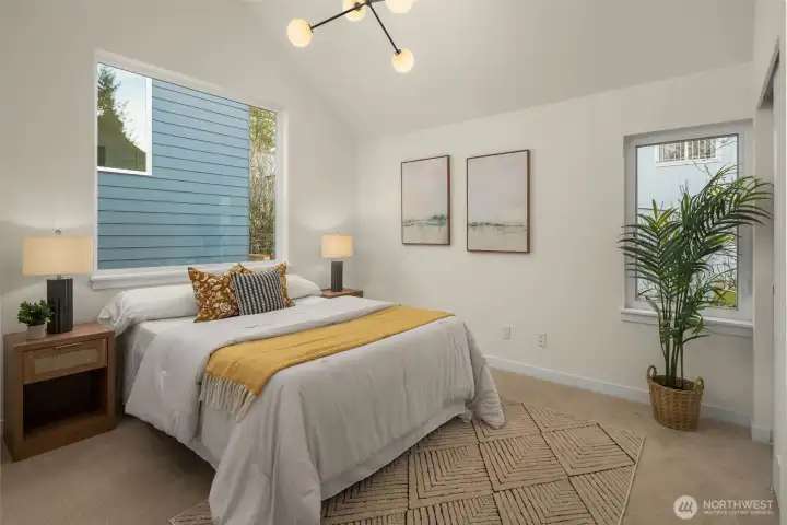 2nd level primary suite.