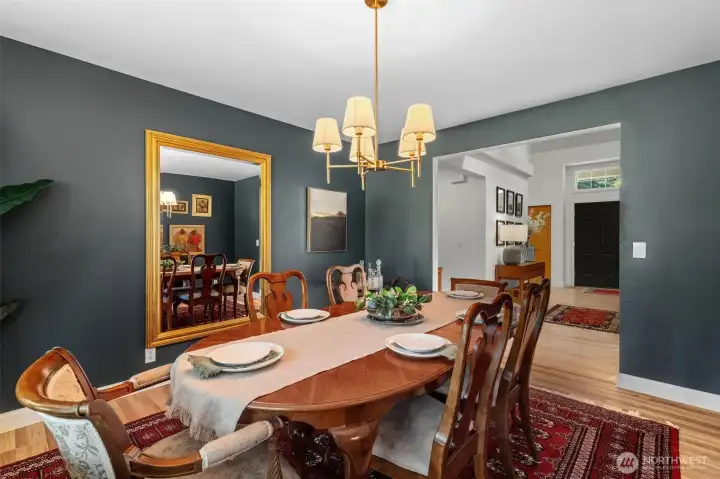 formal dining room with designer touches formal dining room with designer touches