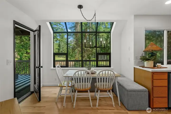 eating nook with oversized windows for natural light eating nook with oversized windows for natural light