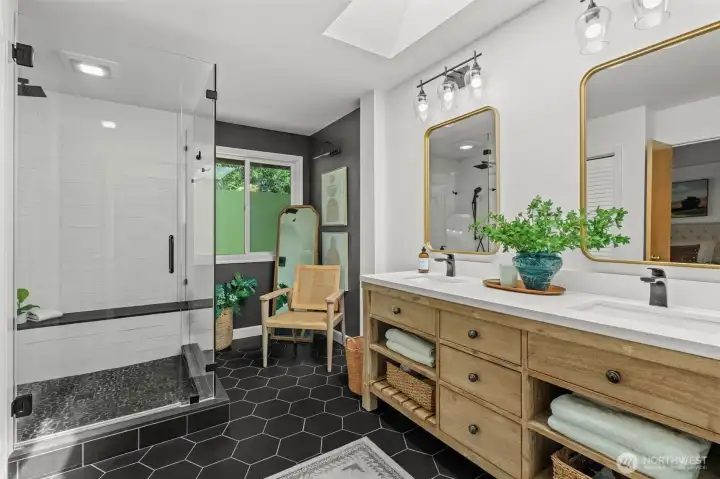 Primary bathroom fully updated Primary bathroom fully updated