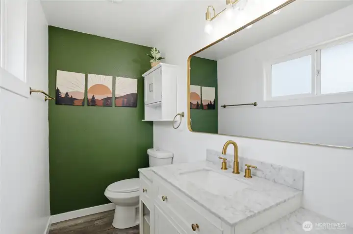 Half bathroom Half bathroom