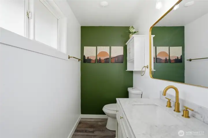 Half bathroom Half bathroom