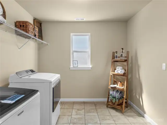 MudRoom w/ room for folding table or shelving
