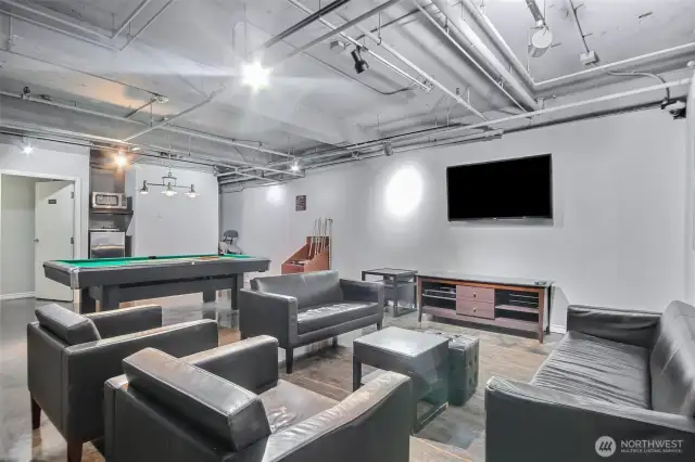 Game room located on main floor.
