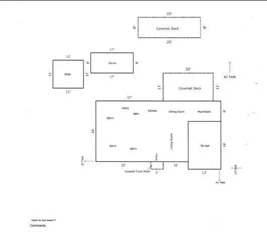 Sketch the last appraiser put together.