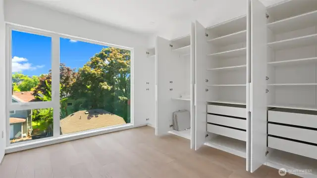 Primary Bedroom With Large Built In Closet. (Floor 2)