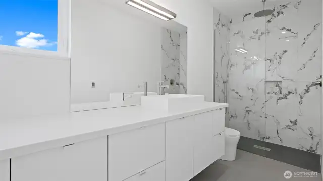 Primary Bedroom Shower. (Floor 2)