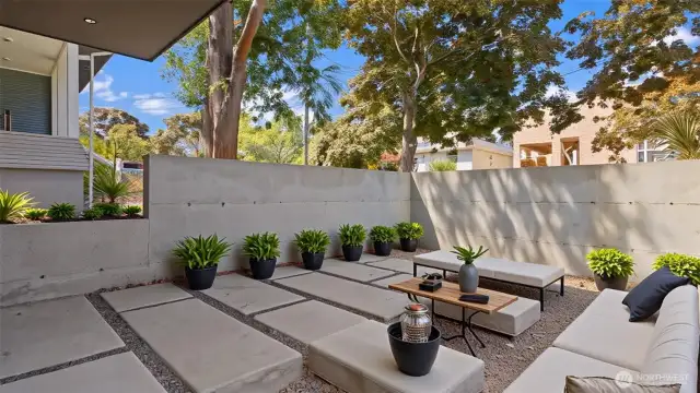 Extend Entertaining And Living To Your Private Patio.
