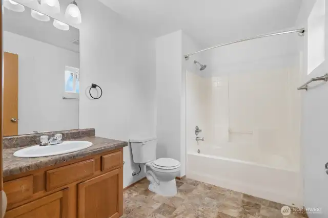 Second full guest bathroom.
