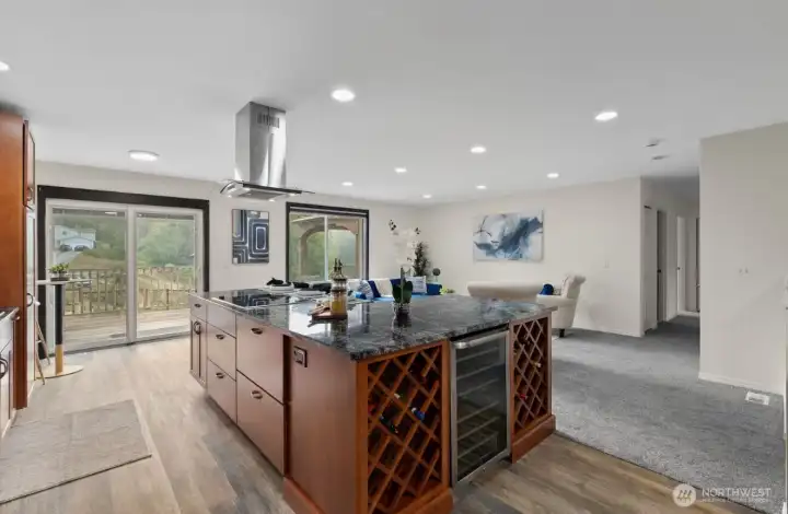 Open Concept kitchen